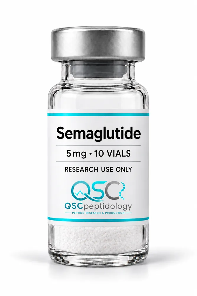 Semaglutide 5mg (10 injektiopullon pakkaus) QSC Peptidology